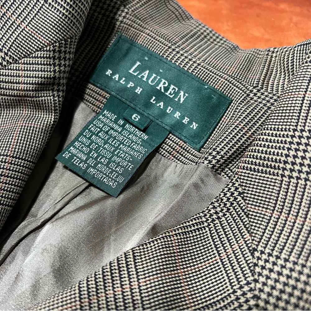 Lauren Ralph Lauren Plaid Blazer - Picture 4 of 12